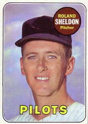 1969 Topps Baseball Cards      413     Roland Sheldon